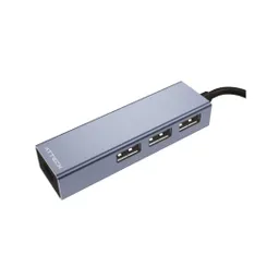 Hub Usb Multipuertos Attech Usb3.0 X3 + 1000mbps Ethernet Port