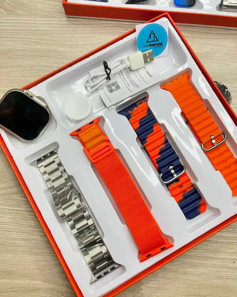 Smartwatch S8 Ultra + 4 Manillas