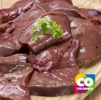 Comida Para Gato Carne Natural Fresca Barf Hígado De Pollo Por 250 Gramos