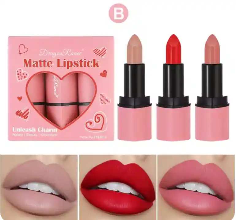 Labiales X3 En Forma De Corazón