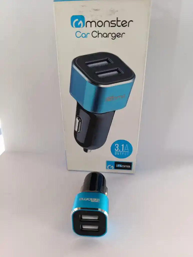 Cargador Celular Para El Carro Doble Puerto Usb