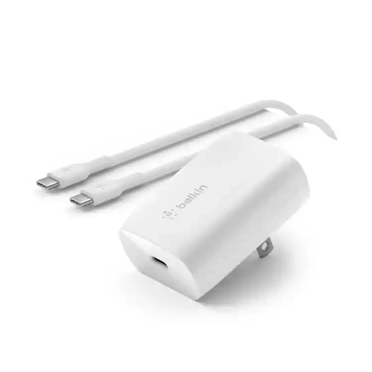 Cargador De Pared 30w + Cable Usb C A Usb C - Belkin