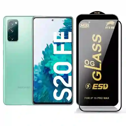 Vidrio Premium Blindado Samsung S20-fe