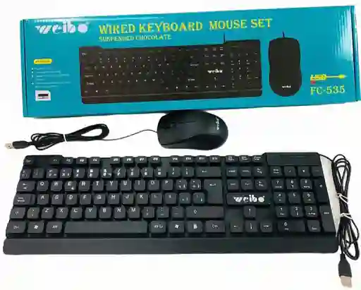 Teclado Y Mouse Weibo Fc-535