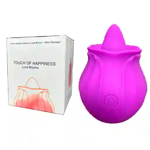 Rosa Vibrador Del Clítoris Flor Tremenda Multiorgasmico Clitoris Mujer Vibradora