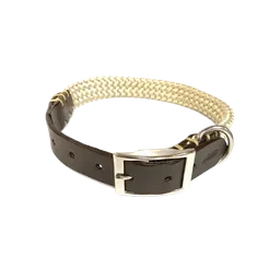 Collar Piola Plana Cuero Altorno - S