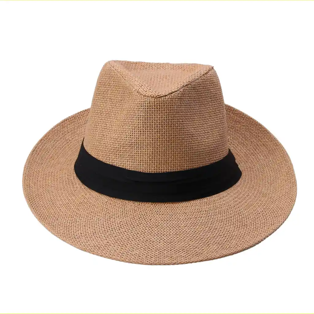 Sombrero Fedora Hombre Mujer Playa Gorro Gardel Sol Elegante