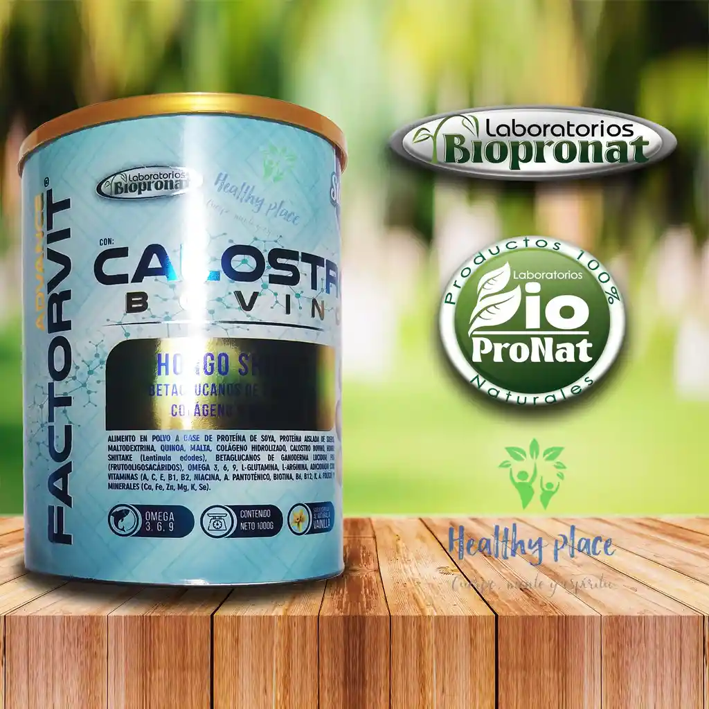 Calostro Bovino Factorvit Advance 1000g Biopronat