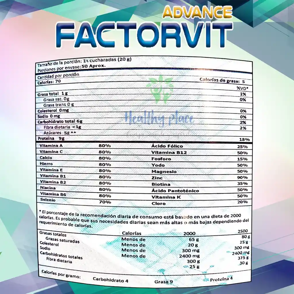 Calostro Bovino Factorvit Advance 1000g Biopronat