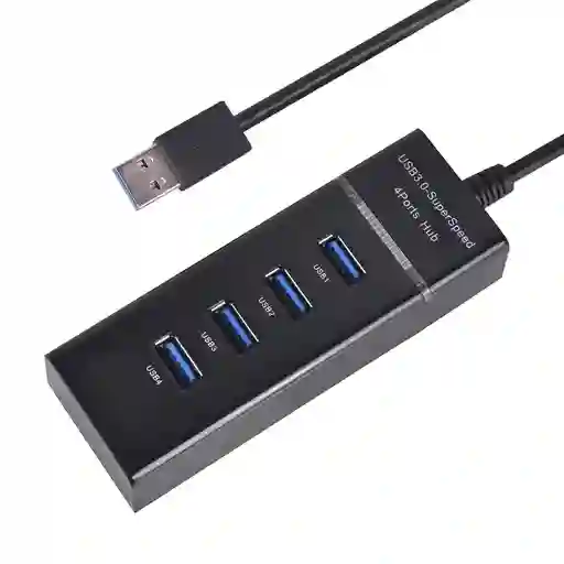 Hub 4 Puertos Usb 3.0 / Convertidor Multi Puertos