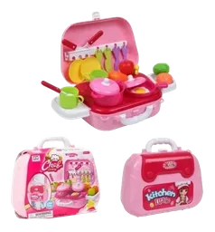 Juguete Maleta De Cocina Little Chef Set