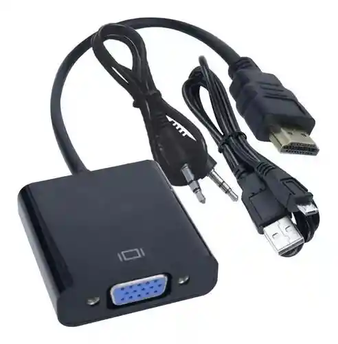 Adaptador Convertidor De Hdmi A Vga Para Ps4 | Activo