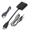 Adaptador Convertidor De Hdmi A Vga Para Ps4 | Activo