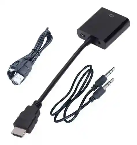 Adaptador Convertidor De Hdmi A Vga Para Ps4 | Activo