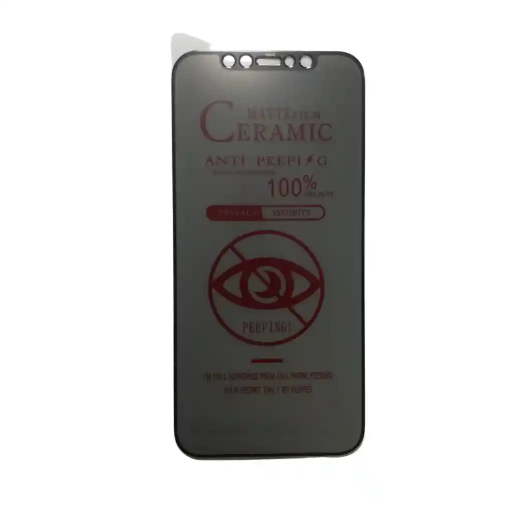 Iphone Protector Ceramico Antiespia Para12 (5.1)