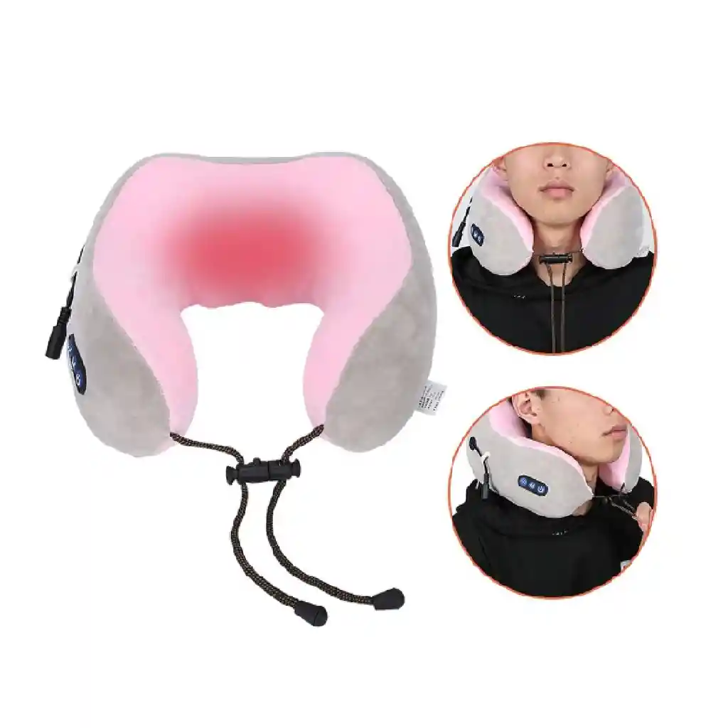 Almohada Para Masaje De Cuello Con Batería Usb 4.5