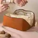 Cosmetiquera Viral Multifuncional Con Compartimientos (café)