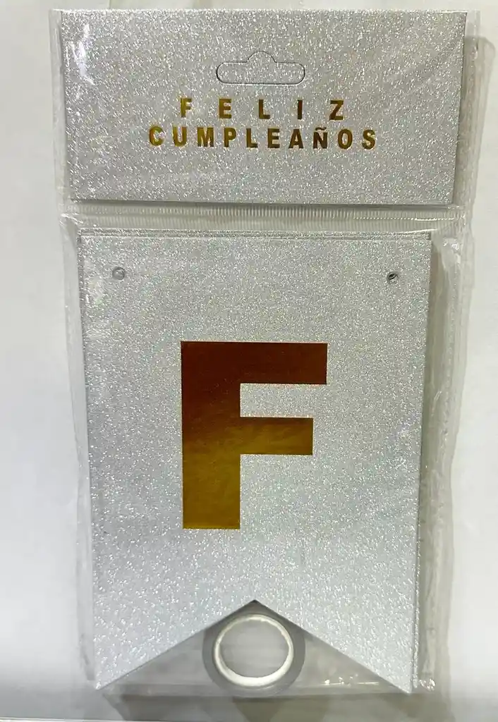 Guirnalda Feliz Cumpleaños Escarchada