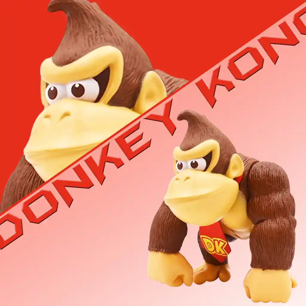 Figura Mario Bros Colección Donkey Kong Juguete Figuras