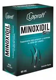 Minoxidil 5% Solucion Topica Frasco X 60 Ml