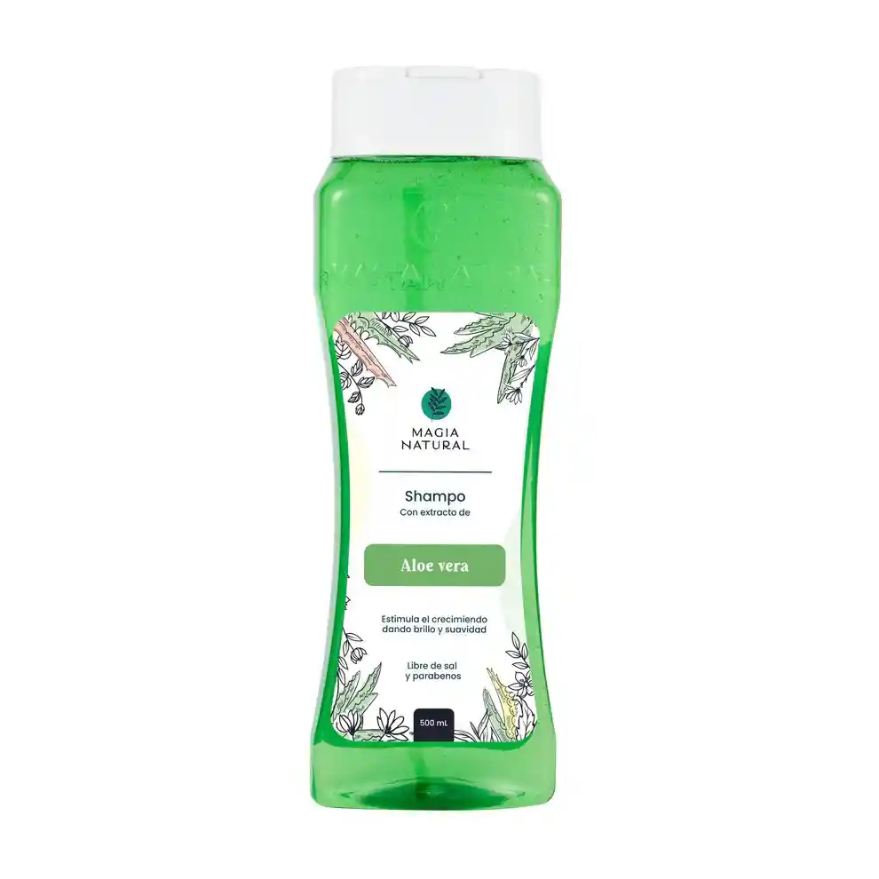 Shampoo Con Extracto De Aloe Vera