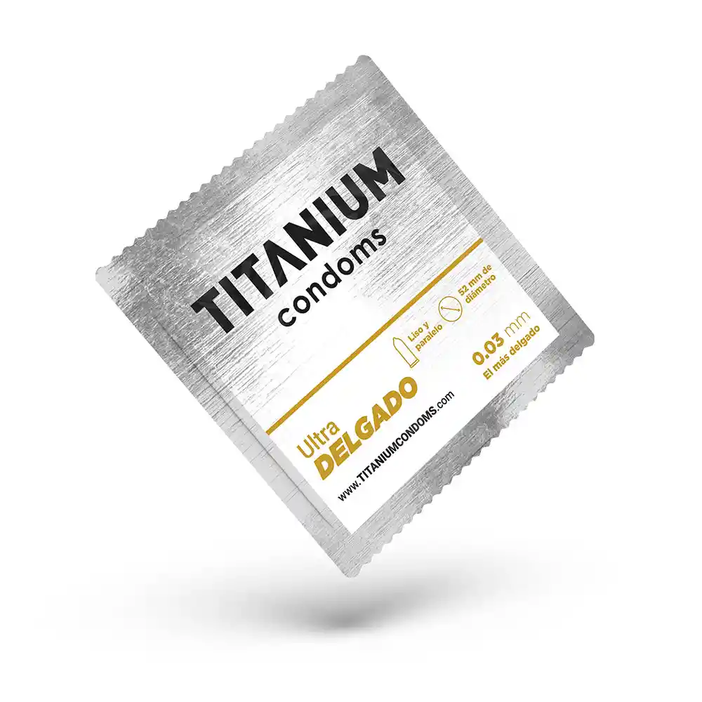 Condones Ultra Delgados X3 Titanium