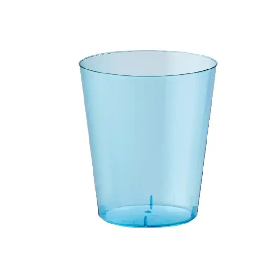 Vaso Cristal Azul Darnel 7oz X 12