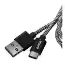 Cable Batri Usb A Tipo C 3 Metros 3.4a Carga Rapida