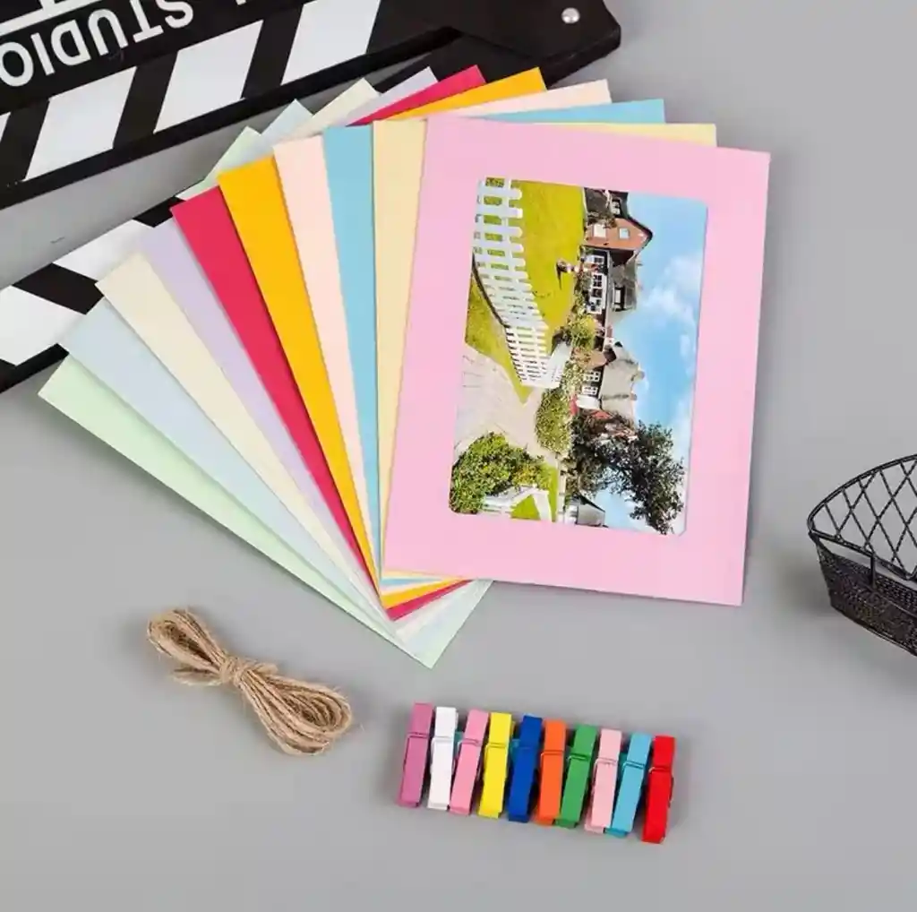 Set Álbum Fotográfico Flotante Para Colgar Bricolaje