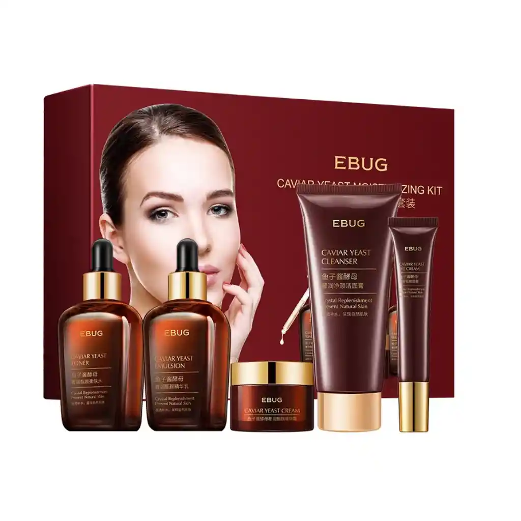 Kit Cuidado Facial De Caviar 5 Piezas