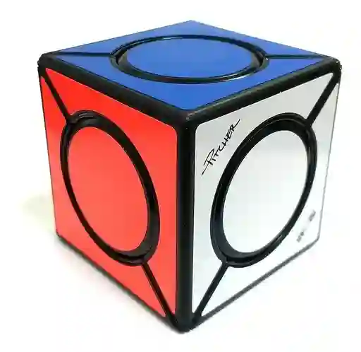 Cubo Rubik Qiyi Six Spot Pitcher Fondo Negro Speed