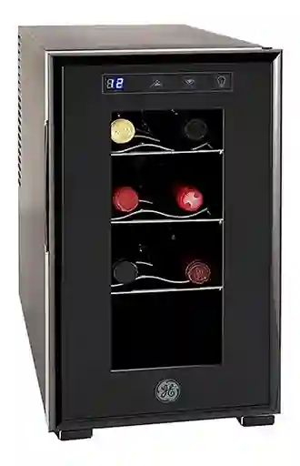 Cava De Vinos 8 Botellas Ge Panel Digital Negro Gw8xdbb 120v