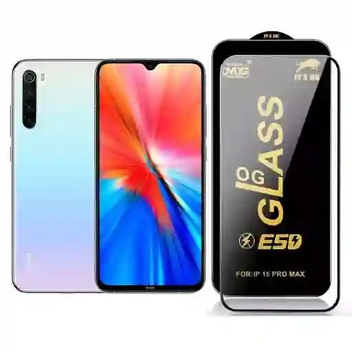 Vidrio Protector De Pantalla Premium Blindado Xiaomi Redmi Note 8