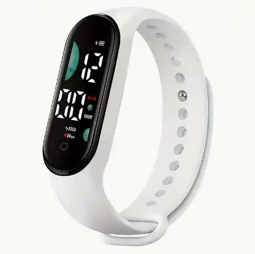 Reloj De Pulsera Digital - Movimiento Electrónico, Correa De Gel De Sílice, Diseño Lindo, No Resistente Al Agua, Regalo Perfecto Para Niños, Adolescentes Y Adultos.