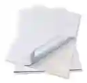 Papel Adhesivo Hoja Tamaño Carta Rotulo Impresion 216-279 X10 Hojas