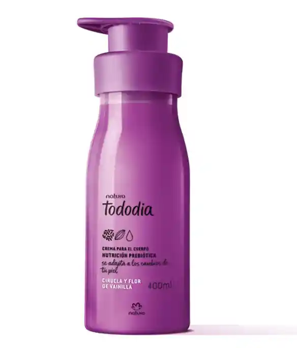 Crema Nutritiva Corporal Ciruela Y Flor De Vainilla