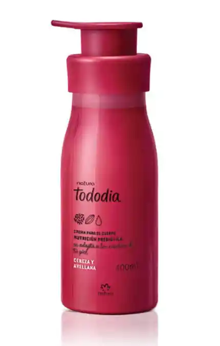 Crema Nutritiva Corporal Cereza Y Avellana