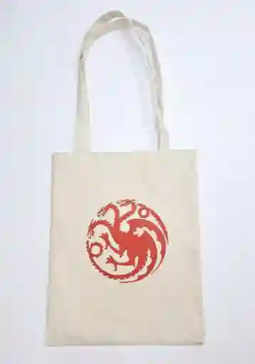 Tote Bag House Targaryen Rojo