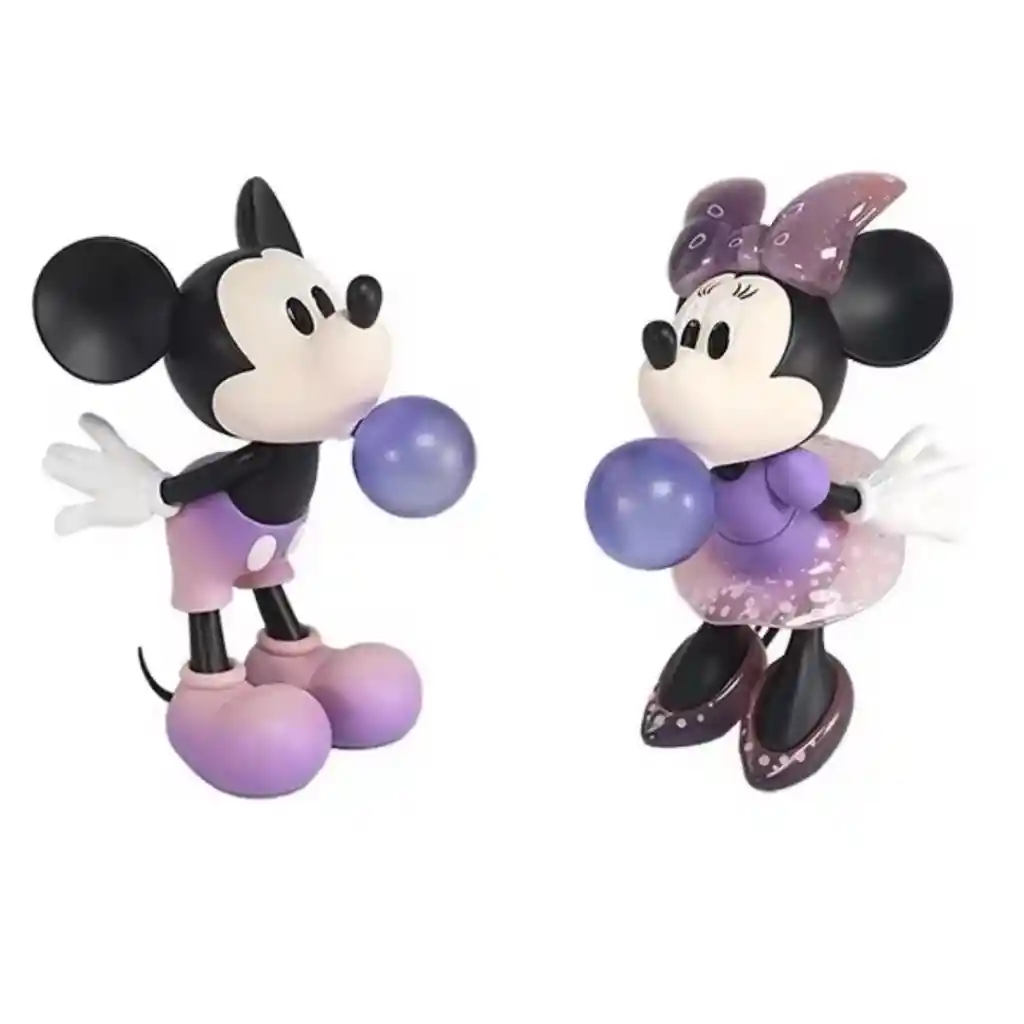 Figura De Colección Mickey Y Minnie Disney