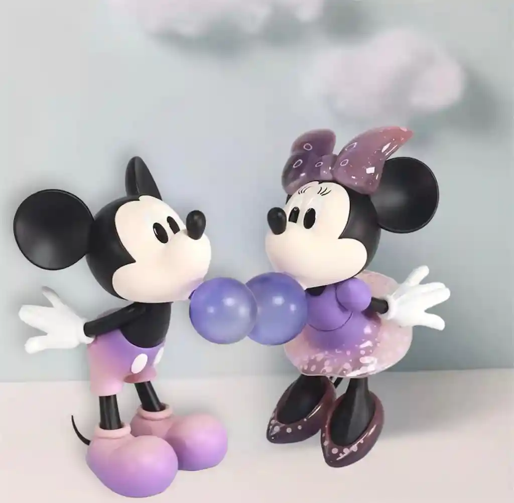 Figura De Colección Mickey Y Minnie Disney