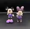 Figura De Colección Mickey Y Minnie Disney