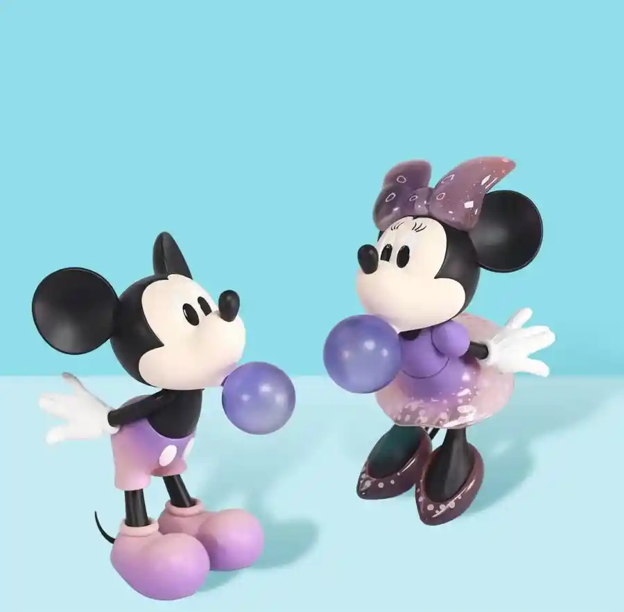 Figura De Colección Mickey Y Minnie Disney