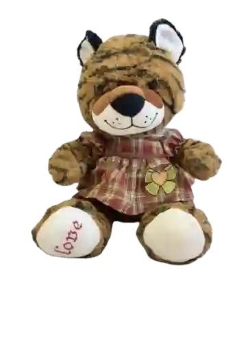 Amor Peluche Tigre Con Jardinera + Globos Con Helio Por Un Valor Adicional