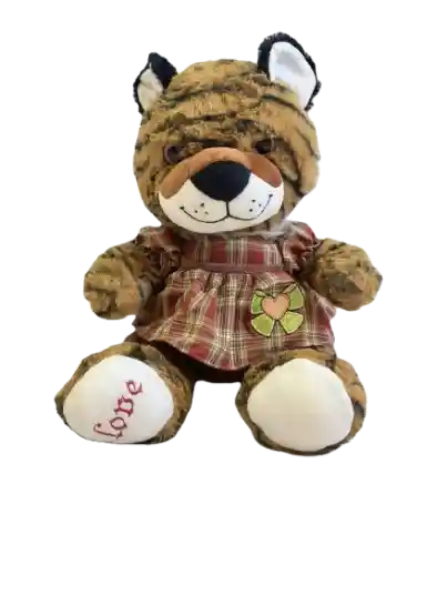 Amor Peluche Tigre Con Jardinera + Globos Con Helio Por Un Valor Adicional