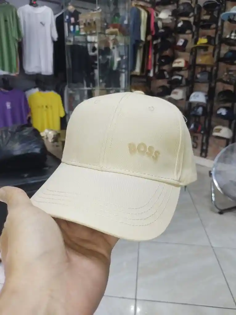 Gorra Boss Beige