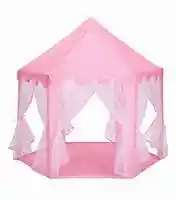 Carpa Castillo Grande Velo Color Rosa.