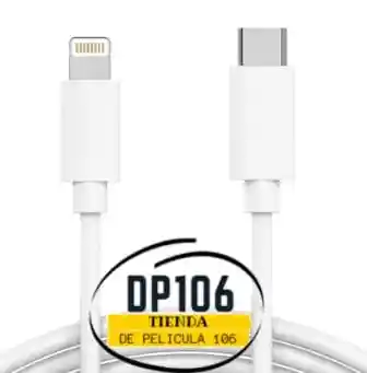 Cable Para Iphone Lighting A Type C De 2 Metros