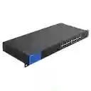 Switch Para Rack Ethernet Gigabit 24 Puertos Linksys Lgs124