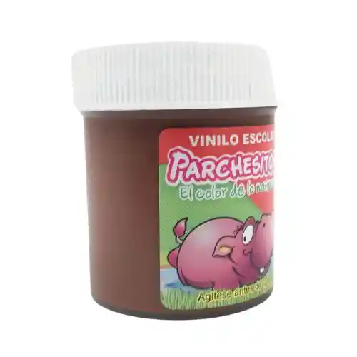 Parchesitos Vinilo Acrilico - 40g, Cafe