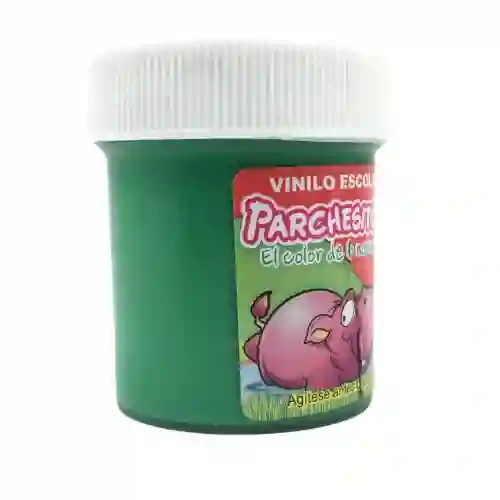 Parchesitos Vinilo Acrilico - 40g, Verde